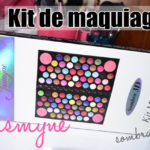 Kit maquiagem Jasmyne sombra 3D + blush