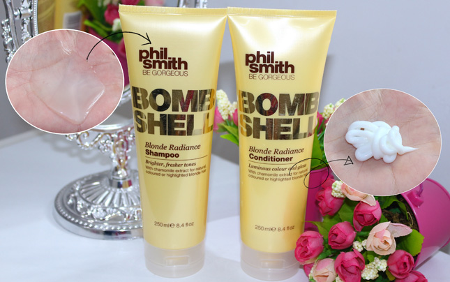 Resenha: Bombshell Blonde Radiance phil smith/ sh e condicionador
