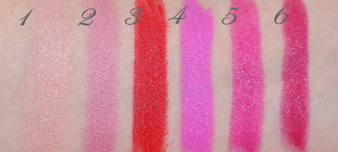 Batons Color Sensation maybelline (rosas, vermelhos e nudes)