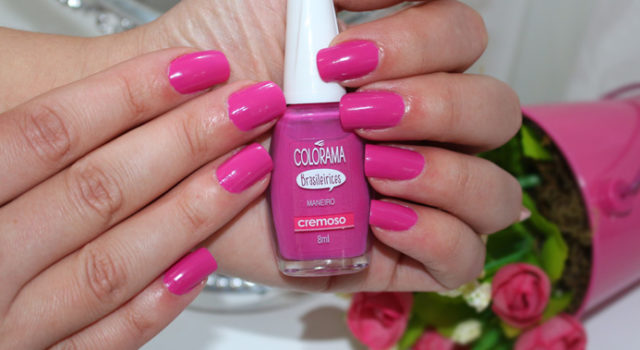 Maneiro Colorama no Esmalte da semana