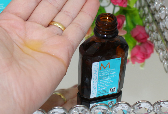 Resenha: Moroccanoil Light oil (ideal para loiras)