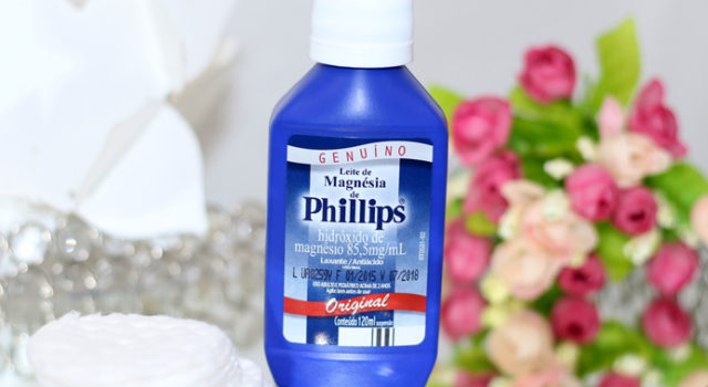 Leite de magnesia Philips no combate a oleosidade da pele!