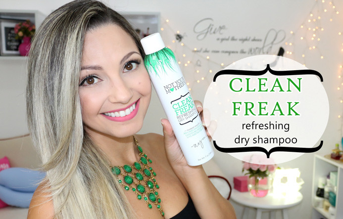 Clean Freak refreshing dry shampoo shampoo a seco