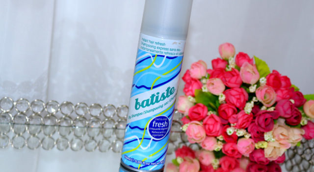 Resenha: shampoo a seco Fresh Batiste