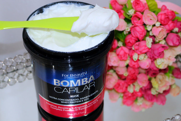 Bomba Capilar For Beauty: resenha e aplicação em vídeo