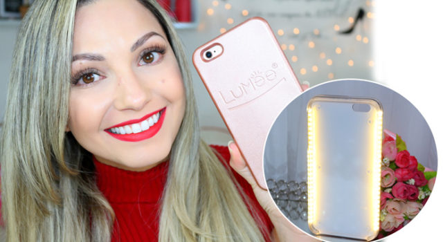 Lumee: minha capinha com luz para selfie do AliExpress