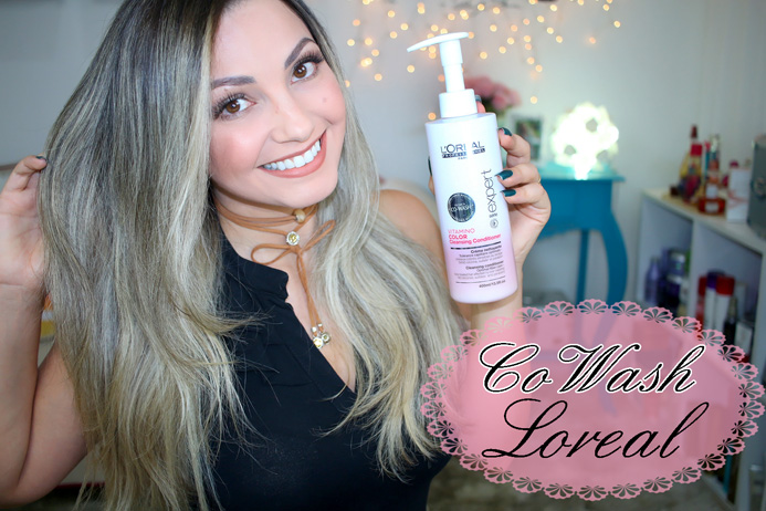 Resenha: Condicionador limpante Vitamino Color Loreal/ co-wash no-poo