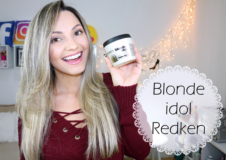 Resenha: Redken Blond Idol máscara/ post + vídeo