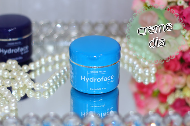 Testei: Hydroface creme facial dia e noite