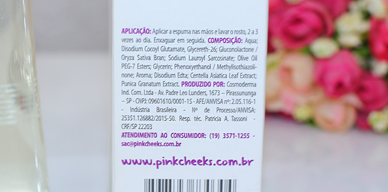 Resenha: Daily Recover Mousse PinkCheeks: espuma de limpeza facial