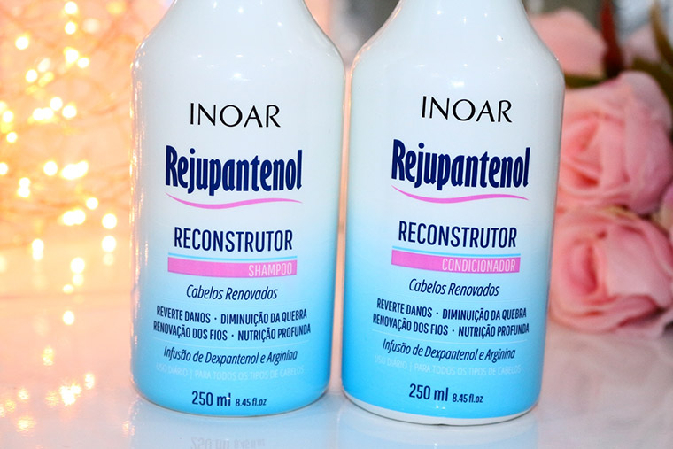 Resenha: Rejupantenol Inoar | shampoo e condicionador